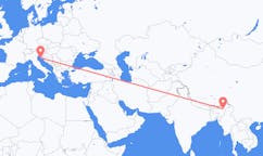 Flights from Jorhat, India to Pula, Croatia