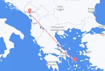 เที่ยวบินจาก พอดกอรีตซา ไปยัง Mykonos