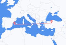 Flyrejser fra Ibiza, Spanien til Ankara, Tyrkiet