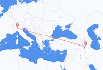 Flights from Tabriz to Milan