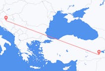 Fly fra Banja Luka til Siirt