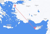 Flyrejser fra Pafos, Cypern til Edremit, Tyrkiet