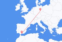 Vluchten van Leipzig, Duitsland naar Malaga, Spanje