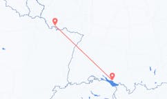 Flyreiser fra Friedrichshafen, Tyskland til Saarbrücken, Tyskland