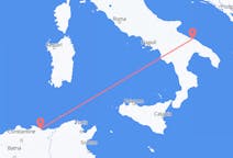 Flyreiser fra Annaba, til Bari