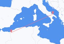 Flyrejser fra Tlemcen, Algeriet til Bari, Italien