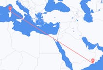 Loty z Salala w Omanie do Figari we Francji