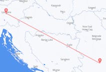 Flyg från Kraljevo till Ljubljana