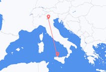 Flyrejser fra Palermo til Verona