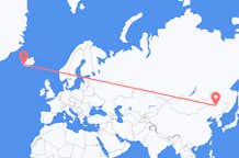 出发地 中国大庆目的地 冰岛雷克雅未克的航班