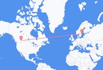 Flyrejser fra Calgary til Stockholm