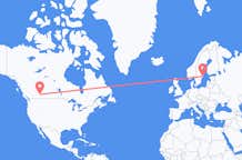 Flüge von Calgary, nach Stockholm