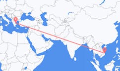 Flights from Tuy Hòa, Vietnam to Skiathos, Greece