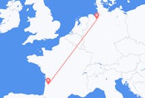 Flights from Bordeaux, France to Bremen, Germany