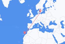 Vols de Malmö, Suède vers Ajuy, Espagne