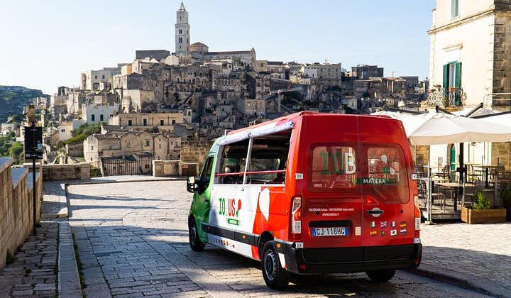 Matera Official Open Bus Tour with entrance to Casa Grotta