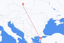 Flyg från Katowice, Polen till Edremit, Turkiet
