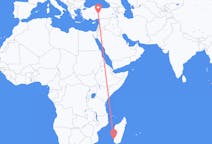 Flüge von Toliara, Madagaskar nach Kayseri, die Türkei