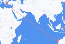 Flights from Carnarvon, Australia to Santorini, Greece