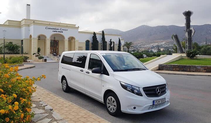 Crete: Taxi Transfers from Heraklion Airport to Rethymno City 