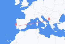 Flyrejser fra Podgorica til Lissabon
