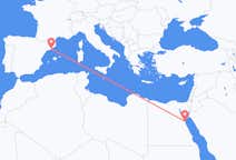 Flyreiser fra Hurghada, til Barcelona