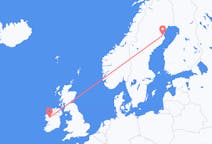 Vluchten van Klop, Ierland naar Skelleftea, Zweden