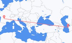 เที่ยวบิน จาก Türkmenbaşy, เติร์กเมนิสถาน ถึงบรีฟ-ลา-เกลยาร์ด, ฝรั่งเศส