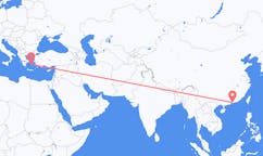 Flyg från Shenzhen, Kina till Naxos, Kina