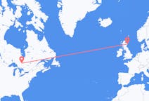 Flyg från Timmins till Aberdeen