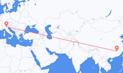 Flights from Ji an, China to Verona, Italy