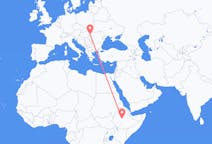 Flyreiser fra Addis Abeba, Etiopia til Oradea, Romania