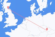 Flights from Edinburgh, Scotland to Brno, Czechia