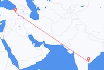 Flights from Vijayawada, India to Erzurum, Turkey