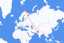 出发地 印度出发地 艾哈迈达巴德目的地 挪威希尔克内斯的航班