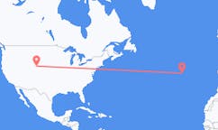 出发地 美国拉勒米 (怀俄明州)目的地 葡萄牙皮库岛的航班