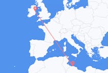 Flyrejser fra Tripoli, Libyen til Dublin, Irland