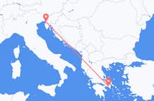 Flights from Trieste to Athens