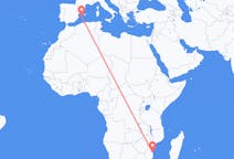 Flights from Vilankulo, Mozambique to Ibiza, Spain