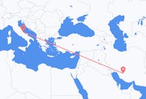 Flights from Shiraz to Pescara