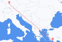 Flyreiser fra Stuttgart, Tyskland til Dalaman, Tyrkia