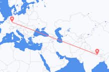 Flyreiser fra Katmandu, til Frankfurt