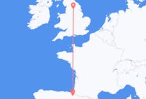 Flights from Pamplona, Spain to Leeds, the United Kingdom