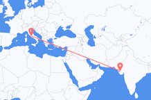 印度出发地 坎德拉飞往印度目的地 罗马的航班