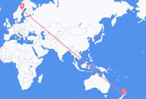 Flights from Wellington, New Zealand to Lycksele, Sweden