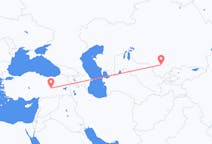 Flyreiser fra Turkistan, Kasakhstan til Elazig, Tyrkia
