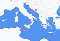 Fly fra Dubrovnik til Lampedusa