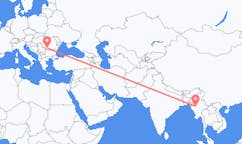 Flights from Bagan to Craiova