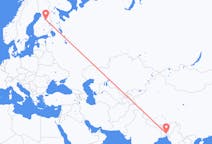 Flights from Agartala, India to Kajaani, Finland