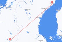 Flug frá Ósló, Noregi til Umeå, Svíþjóð